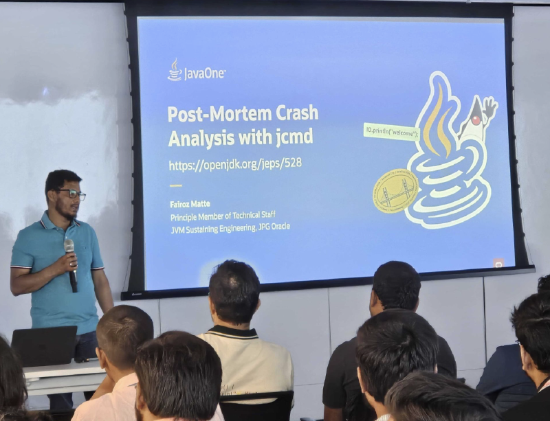 Post-Mortem JVM Crash Analysis Session by Fairoz Matte