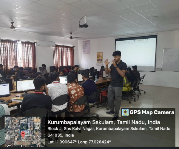 Industry Speaker @ SNS College of Engineering, Coimbatore, Tamil Nadu 2025