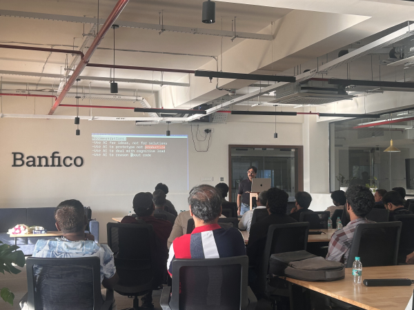 Leveraging AI by Venkat Subramanium @ Banfico - 2026